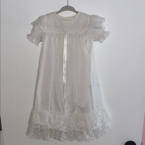 Baby Girl Baptism Christening Dress White